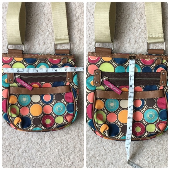 Lily Bloom Multi-Color Circle Crossbody Bag - Picture 7 of 8